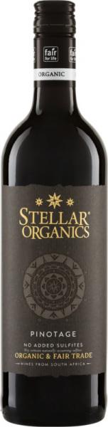 Stellar Pinotage ohne SO2-Zusatz, 2020/2021, Biowein Südafrika, Ungeschwefelter Wein