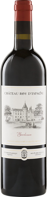 Château Roy d\'Espagne Bordeaux Rouge AOP 2019/2021, Demeter-Rotwein,  Frankreich
